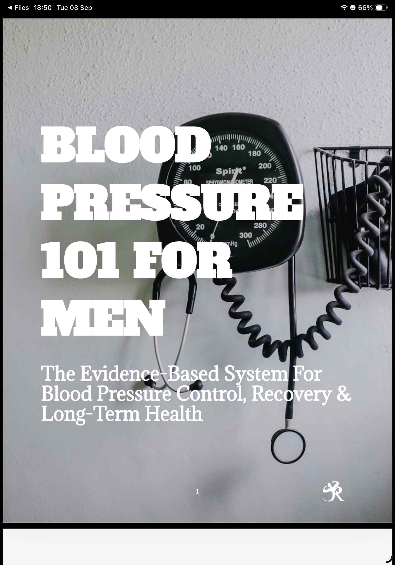 BLOOD PRESSURE 101 FOR MEN