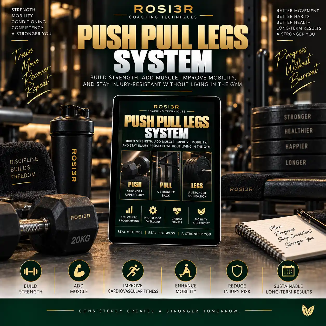 Men's Push Pull Legs Workout